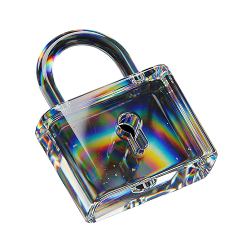 A glass padlock, for pii anonymization